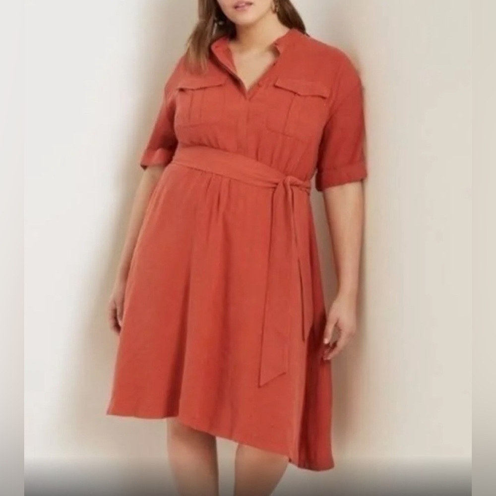 Eloquii NWT Fabulous Orange Summer dress size 20